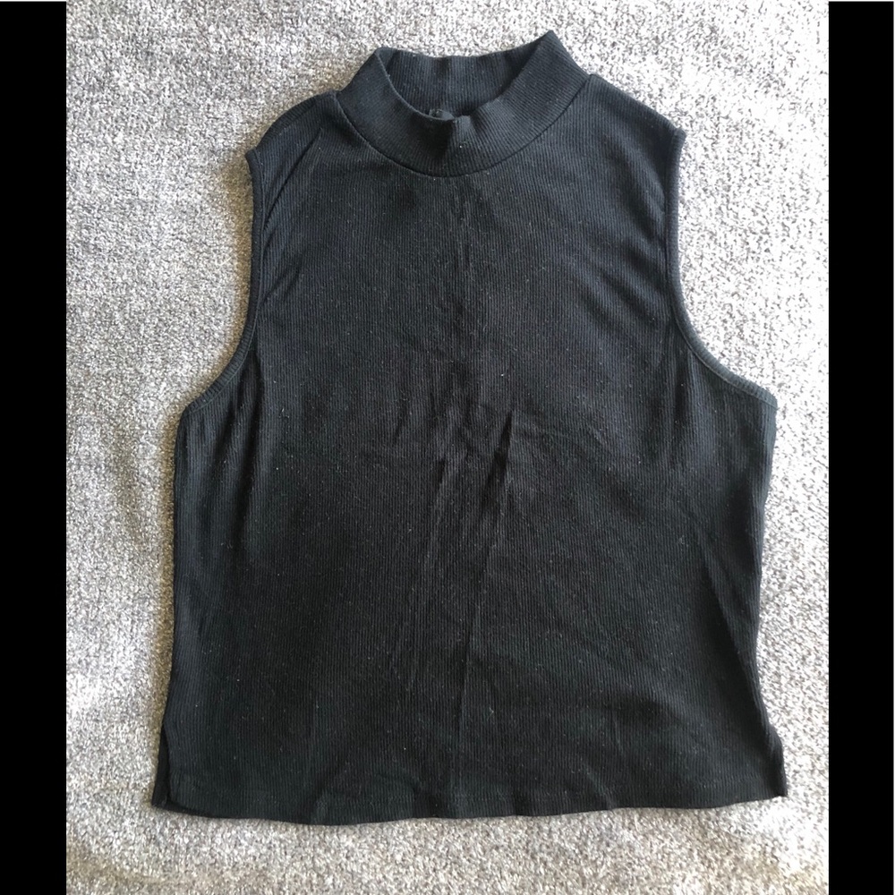 Mock neck top